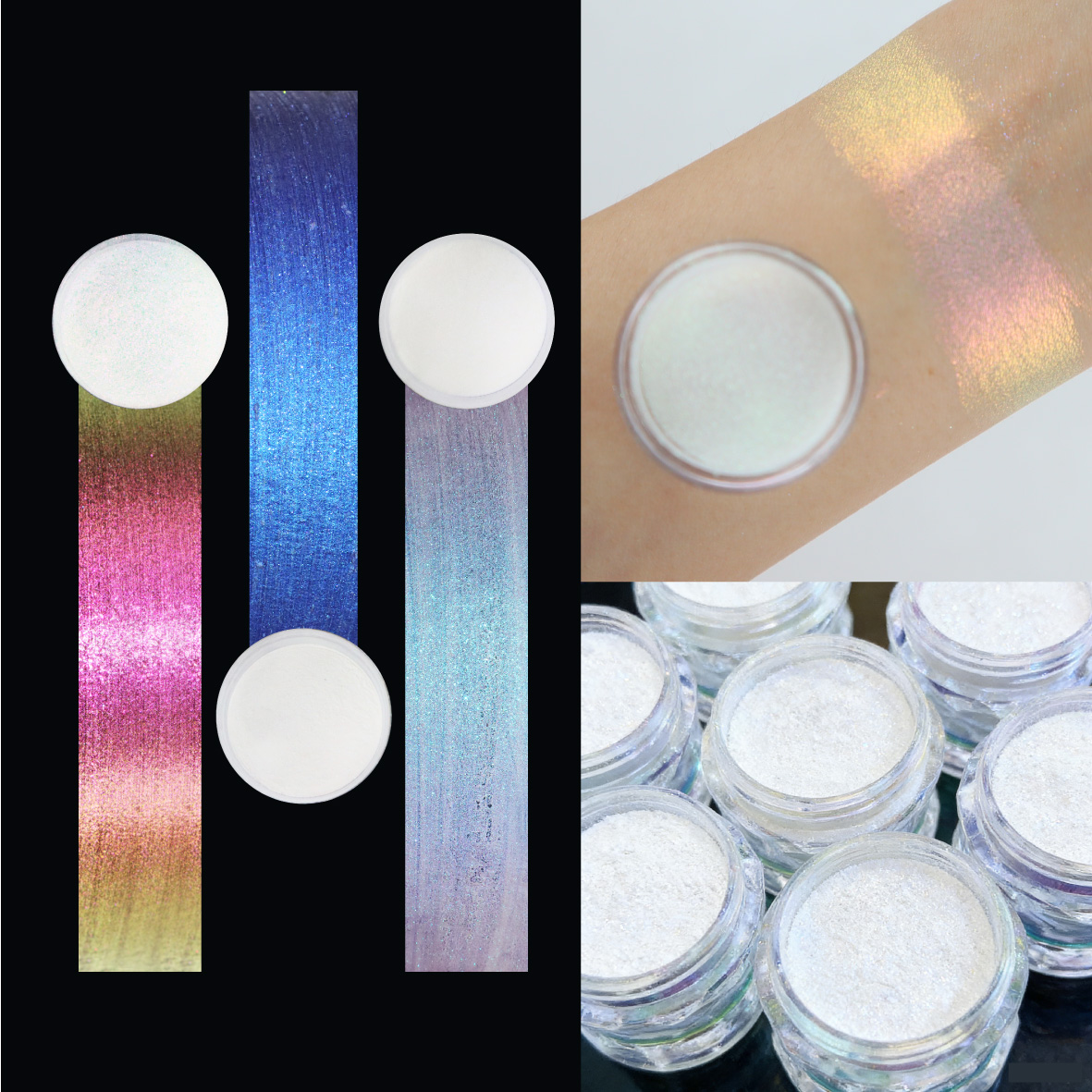 Transparent Holographic Pigment
